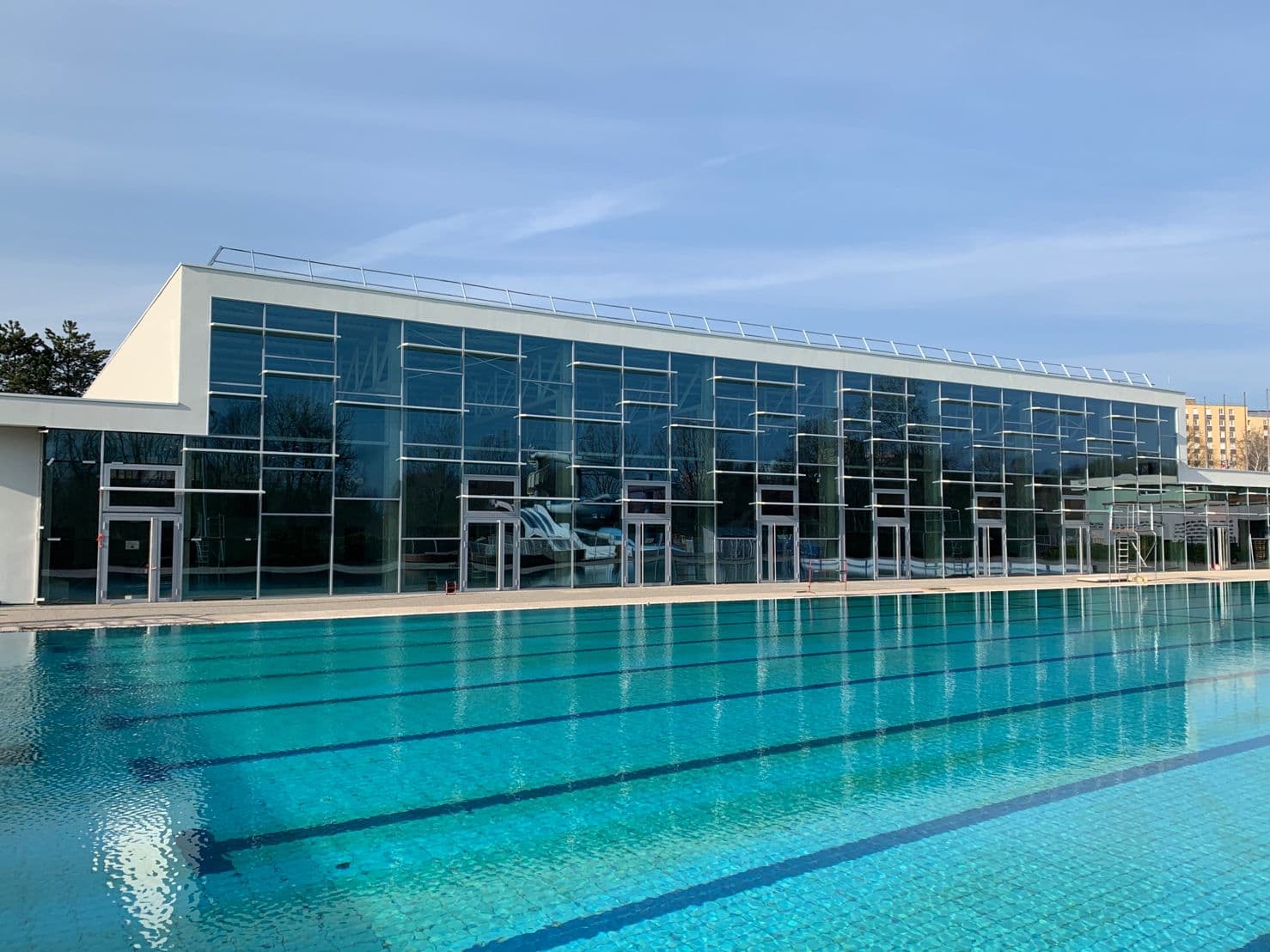 Piscine municipale de Belfort — vue 2